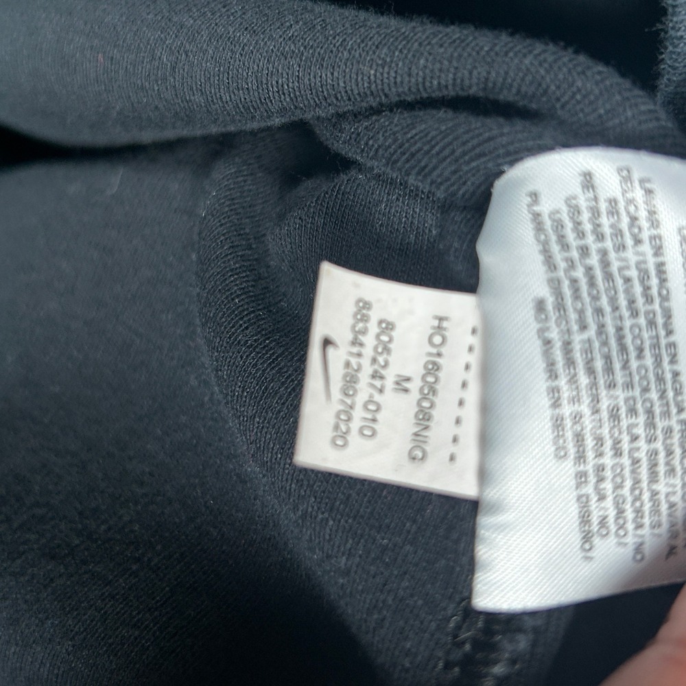 Nike Sweatshirt Women Medium Black Graphic Pullover Activewear Athleisure - Picture 12 of 16